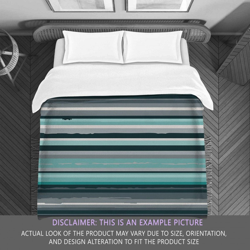 Polyester Striped Comforter, Twin Comforter