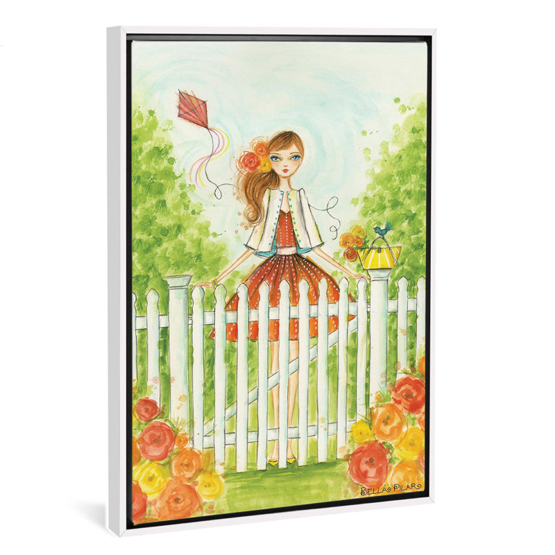 Printemps à Summerside, art, H 60 po x l 40po x P 1,5 po, Toile blanche encadrée