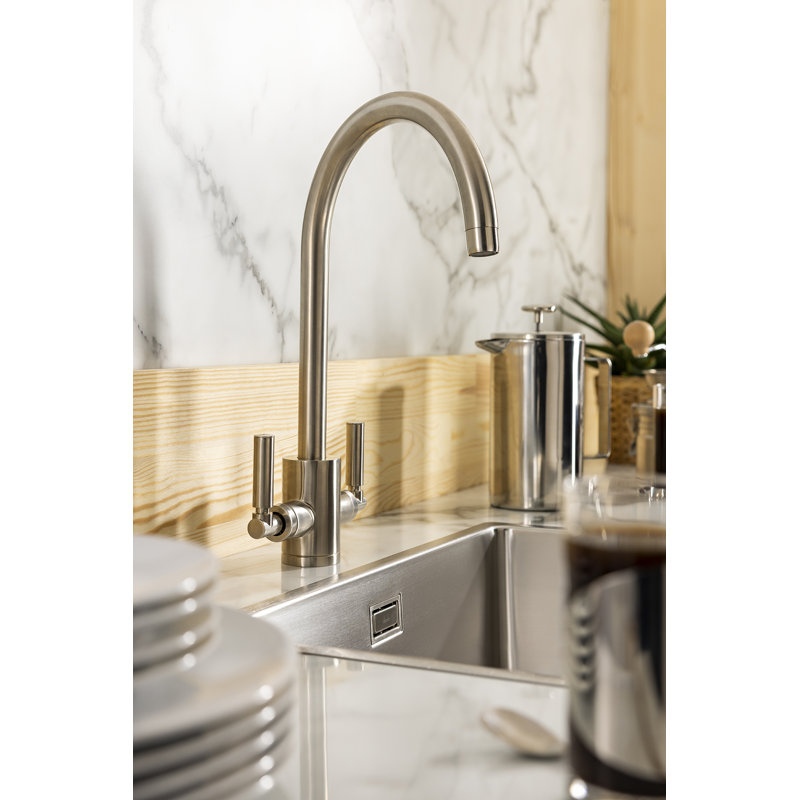 Abode Designs Brolle Kitchen Faucet, Brushed Nickel