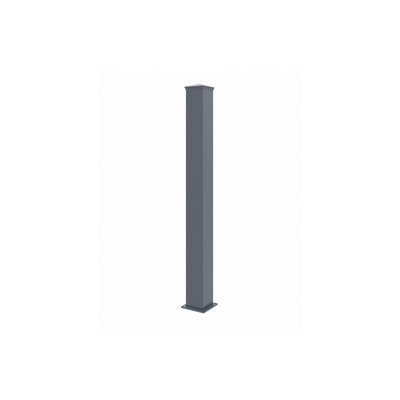 Danquan Aluminium Gate Post Latch Side 10cm Square x 240cm Long