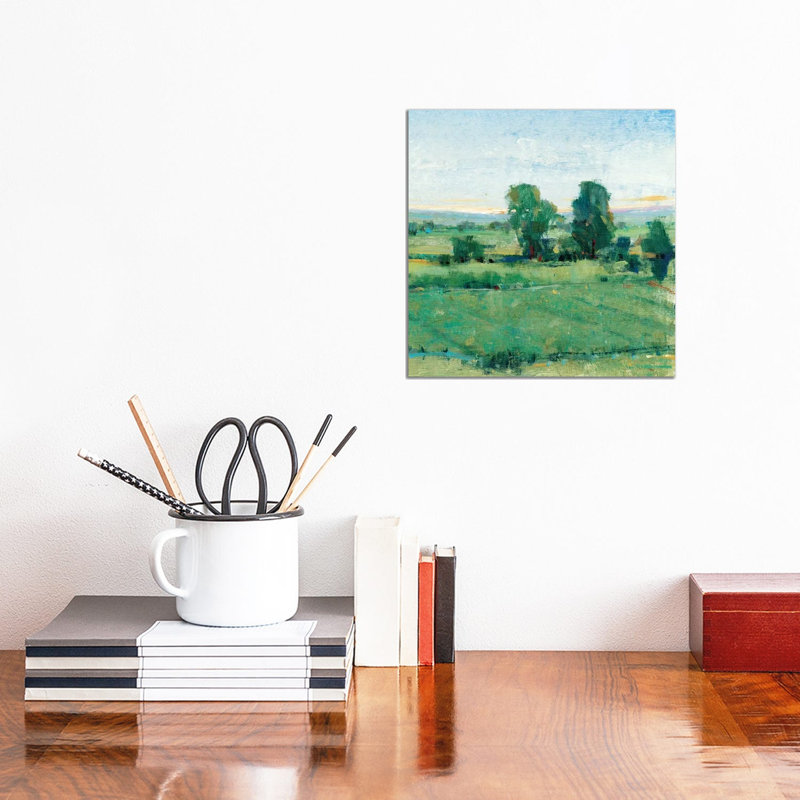 Spring Meadow II by Timothy O' Toole - Wrapped Canvas Painting, 30.48 cm H x 30.48 cm W