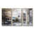 Toile naturelle avec cadre flottant