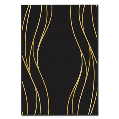 Luxurious Polyester Carpet, 39.4 x 70.9 Inches | 740 g/m² | Velvet Fabric with Non-Slip Felt Dot Underside | Laminated Sponge for Comfort | Easy to Clean & Machine Washable | Perfect for Living Room & Bedroom Décor