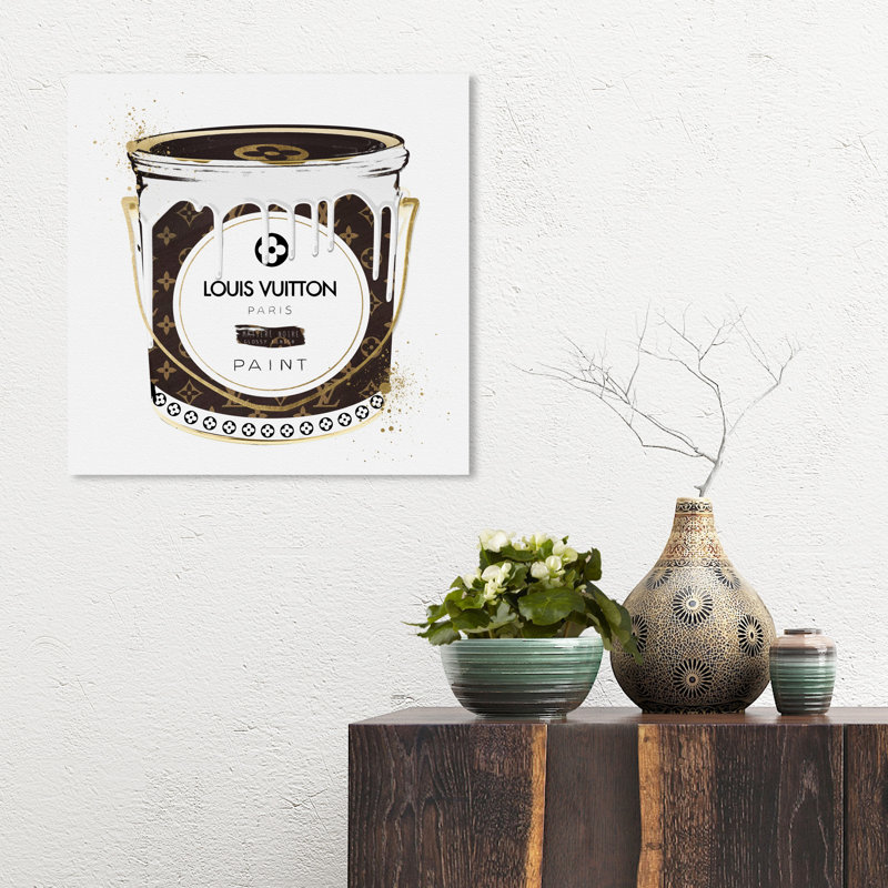 «Luxurious Paint Can II», impression sur toile, Toile tendue, H 20 po x l 20 po