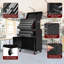 Coffre et armoire à outils 8 tiroirs à roulettes robustes - Organisateur de rangement d'outils en métal détachable 2-en-1, système de verrouillage, doublures coulissantes, boîte à outils mobile en acier pour garage ou atelier - Bleu-130419169