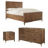 Ada Solid Wood Piece Bedroom Set