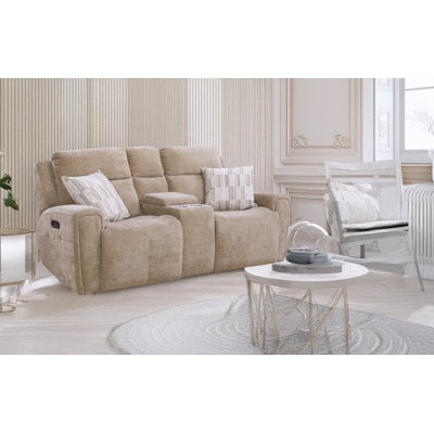 Kairit Dual Power Console Loveseat