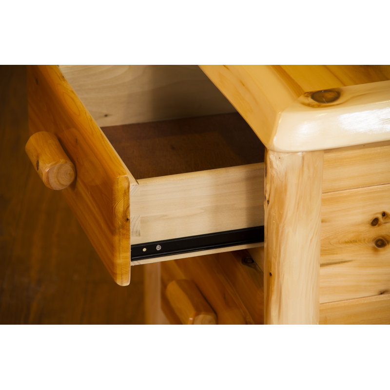 Campton Solid Wood 62'' W 9 - Drawer Dresser