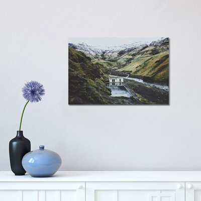Seljavallalaug, Iceland by Luke Anthony Gramme - Wrapped Canvas Print