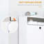 Slim Shoe Cabinet, Trendy Shoe Storage Cabinet With 3 Large Fold-Out Drawers & A Spacious Top Surface For Small Items