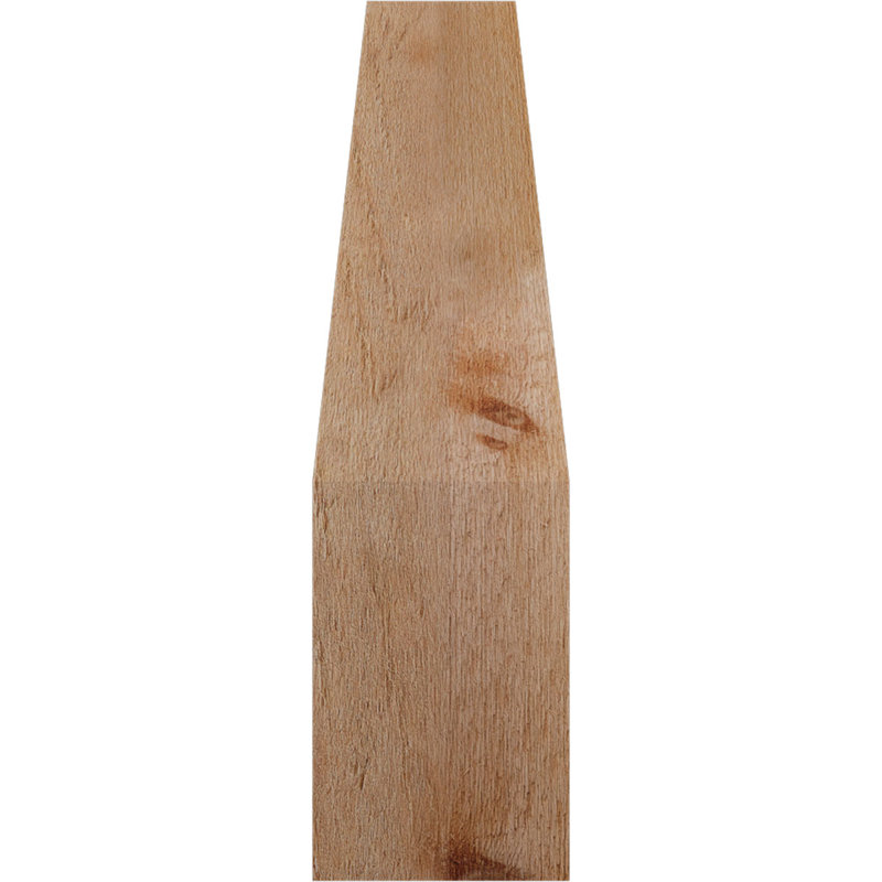 Funston Knee Brace, Western Red Cedar, Rough, 26" H x 6" W x 22" D