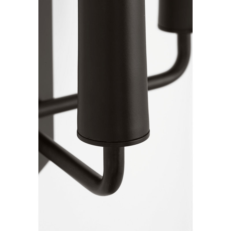 Applique murale double Lois 18, Fer vieilli