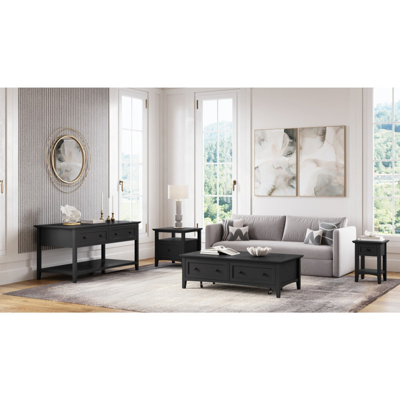 Console Renee Grace, Noir