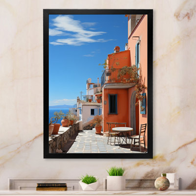 «Alfonsa» Italie tons terre cuite Fontanas II - impression