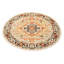 Tapis bleu Serapi Heritage 4 pi 11 po x 4 pi 11 po