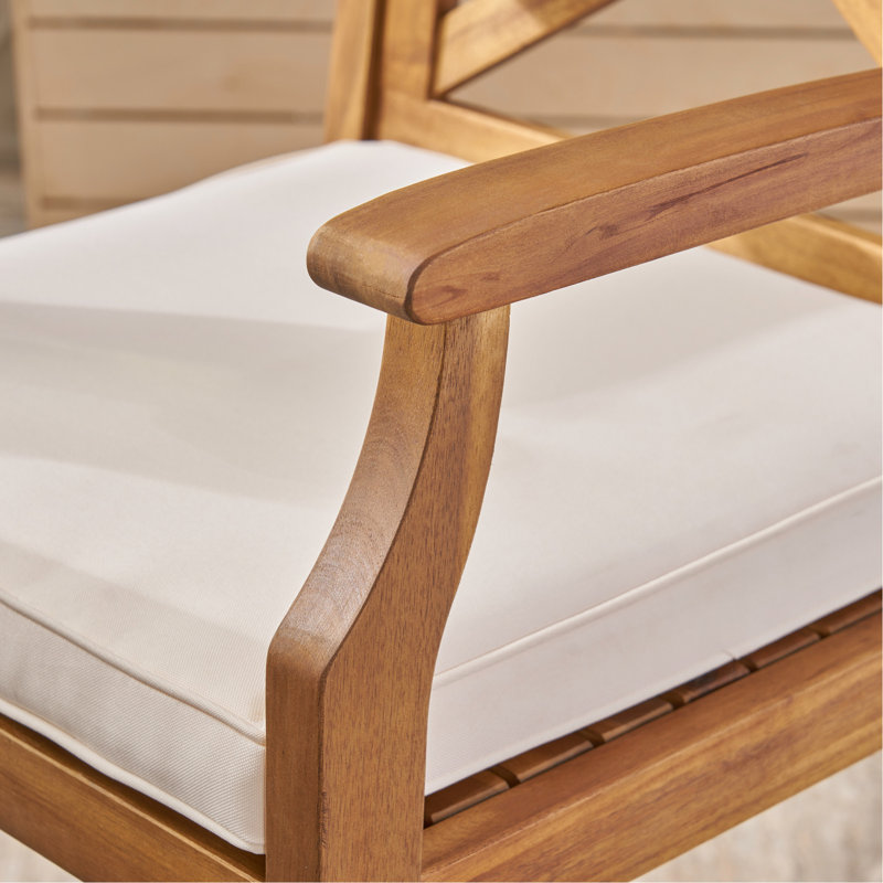 2 pièces en bois, dossier croisé, eau, 46,43 po, paire de tabourets de bar - configuration élégante, coussin d'eau, hauteur, assemblage