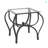 Tempered Glass Surface 3-Piece Coffee Table Set