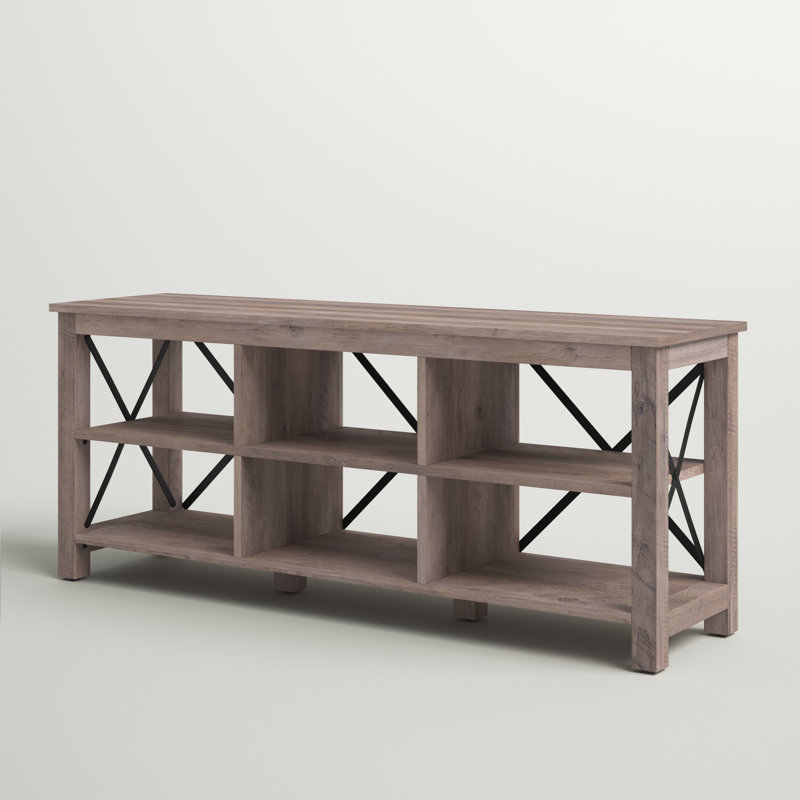 Sawyer TV Stand for TVs up to 65", Gray Oak