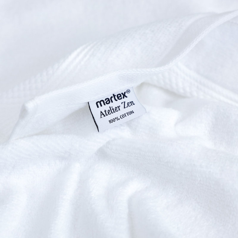 Martex Atelier Zen Optical White Towel, Bath Towel - 3 Pack