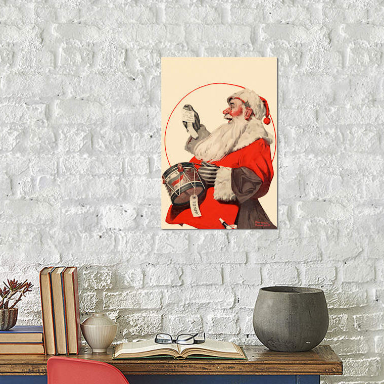 Norman Rockwell - Wrapped Canvas Print, 66.04 cm H x 45.72 cm W x 3.175 cm D