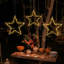 TRIXES 3PC LED Stars – Hanging Christmas Decorations – Battery Powered Xmas Lights - Remote Control included – 3 Separate Lights with Battery Packs – 6-Hour Recurring Timer Function – 8-Modes - Indoor/Outdoor Use