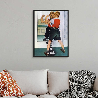 Art mural sur toile The Muscleman