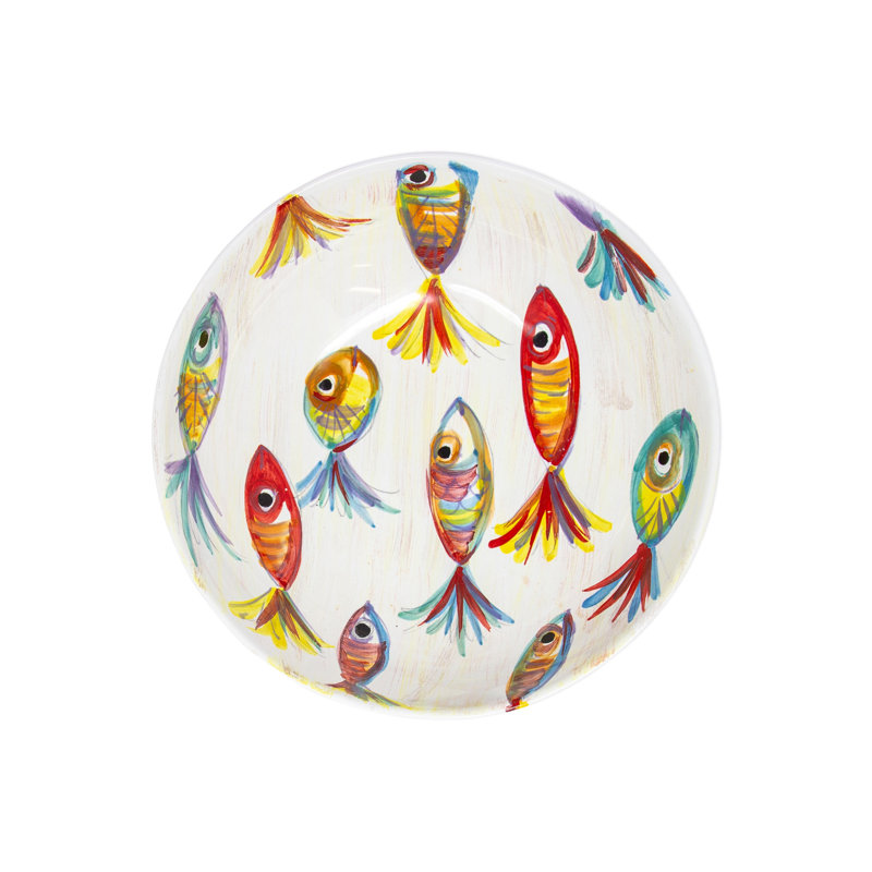 Pesci Colorati Deep Bowl