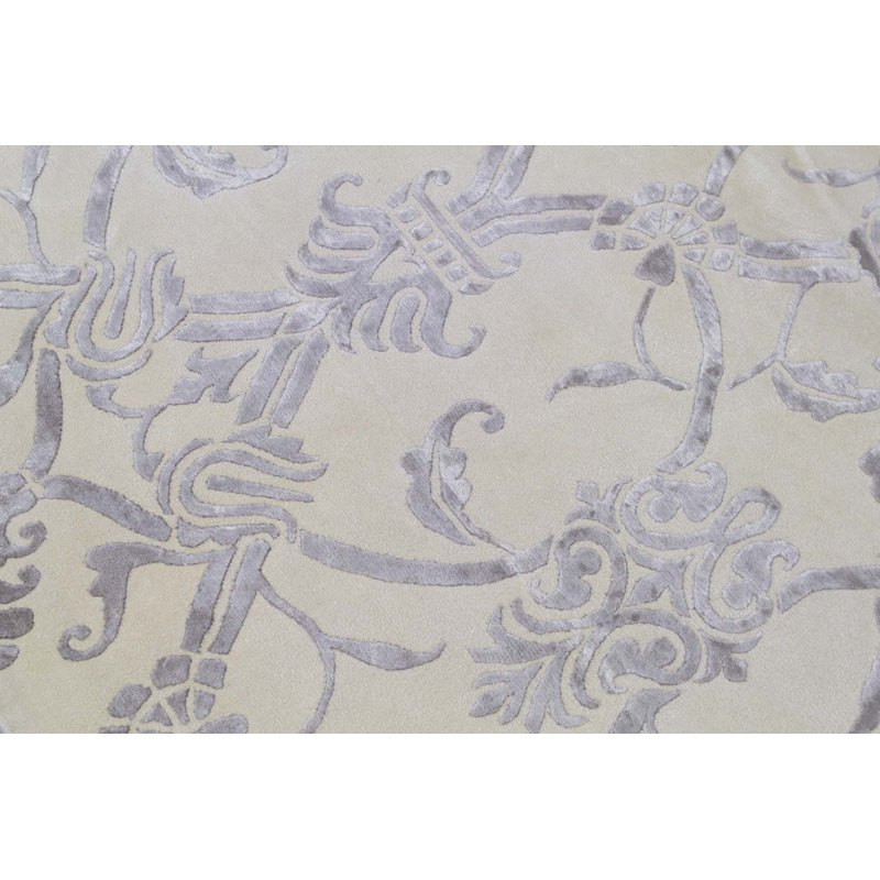 Damask Area Rug