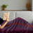 Ambesonne Geometric Throw Blanket Psychedelic Grid Motif-107327853