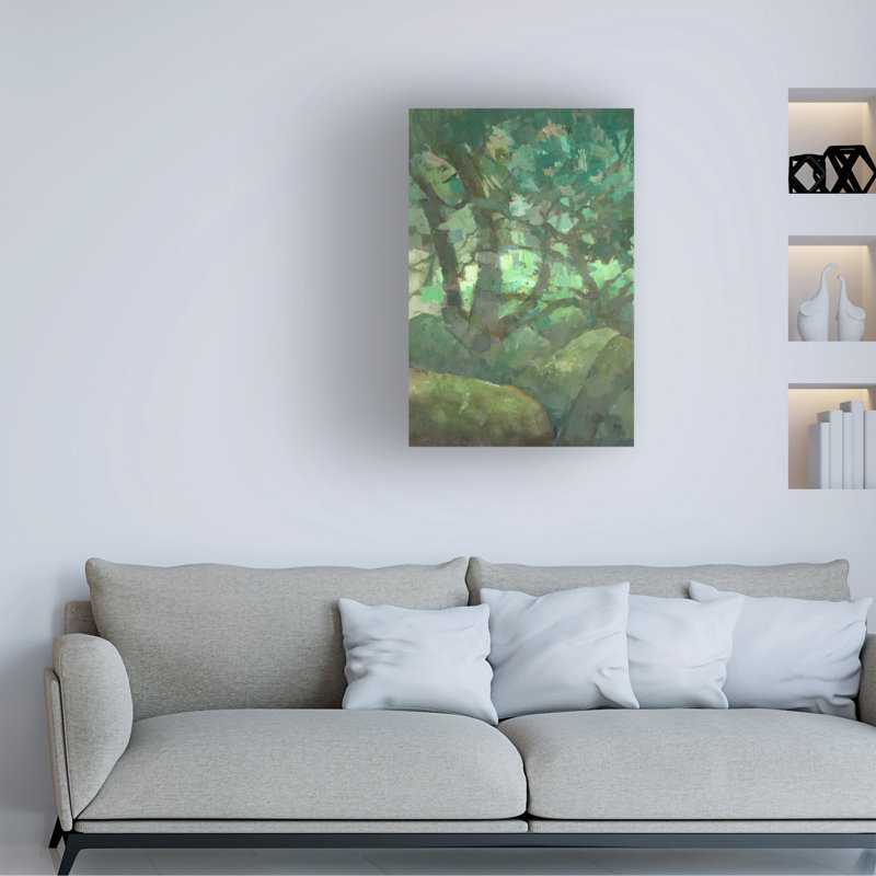 «Wistmans Wood 1», art mural sur toile tendue pour décoration de salon, de chambre à coucher ou de bureau - 16 x 24