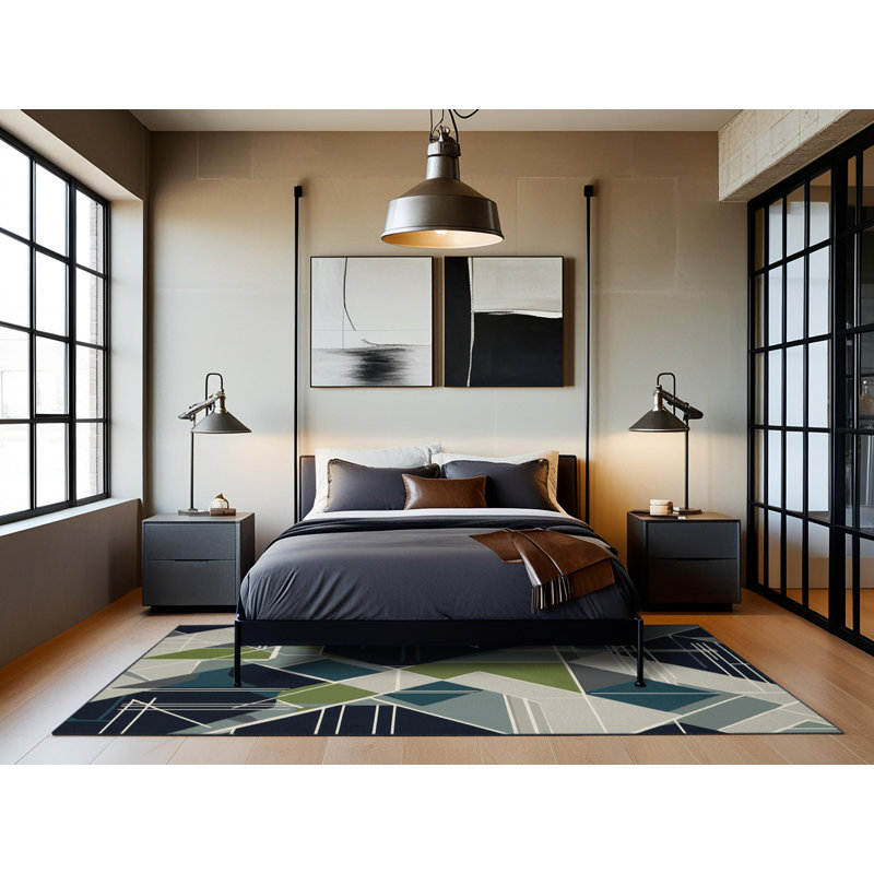 Void Horizon Rug, Rectangle 2' x 3'
