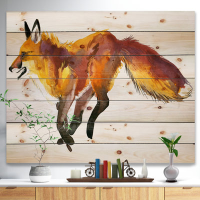 " Cute Fox Illustration "