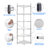 6 Tier Shelf Corner Wire Shelf Rack-1040471980