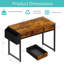 Metal Base Computer Desk