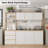 Spurgeon Extra Large Kitchen Cabinet With Microwave Shelf-173500029