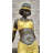 Art Deco Bronze Egyptian Girl Cleopatra Figure Sculpture Statue Original Art by Milo