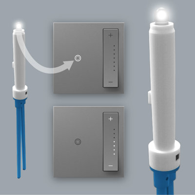 15-Amp Push Button Light Switch