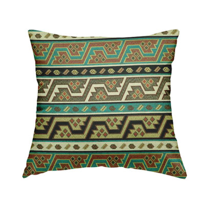 Tiffin Striped Square Cushion