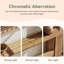 Console en bois massif 70,87 po, canapé de style campagnard étroit avec double rangement pour l'entrée, le couloir et le salon, brun chêne clair