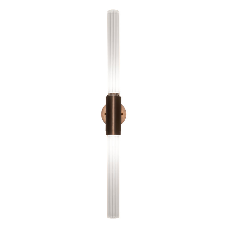 2 - Light LED Flush Mounted Sconce