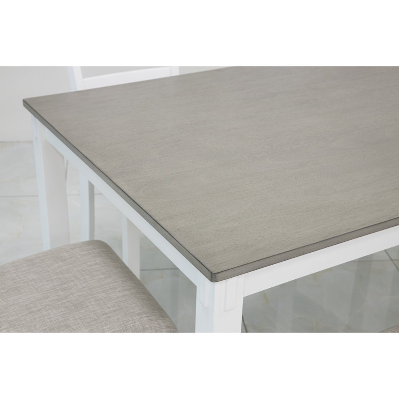 Nazihah Dining Set, White