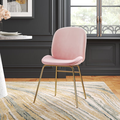 Shae 46cm H Velvet Upholstered Side Chair