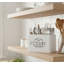 Wood Rectangle Utensil Crock