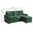 78.94" Upholstered Sleeper Sofa-1002387113