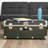 Lynne Manufactured Wood Camp Trunk / Footlocker-2074605882