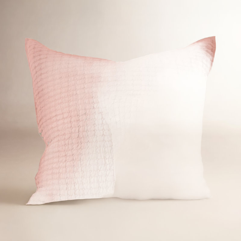 Bohannon Cotton Striped Quilt - Queen, Petal Pink, Queen Quilt