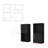 Medicine Cabinet Florence, Bathroom, Black-256711651