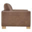 Fauteuil en cuir véritable 43,3 po Adika-135354773