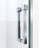  DreamLine Ascend 35 1/4 - 36 inch W x 72 inch H Frameless Pivot Shower Door in Chrome-89158420-89158430