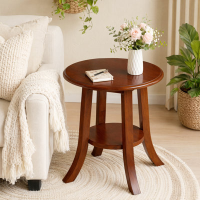 Solid Wood End Table